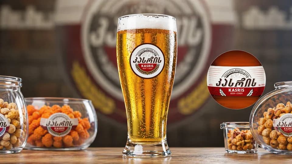 Kasri — draft beer at Garrison, Batumi