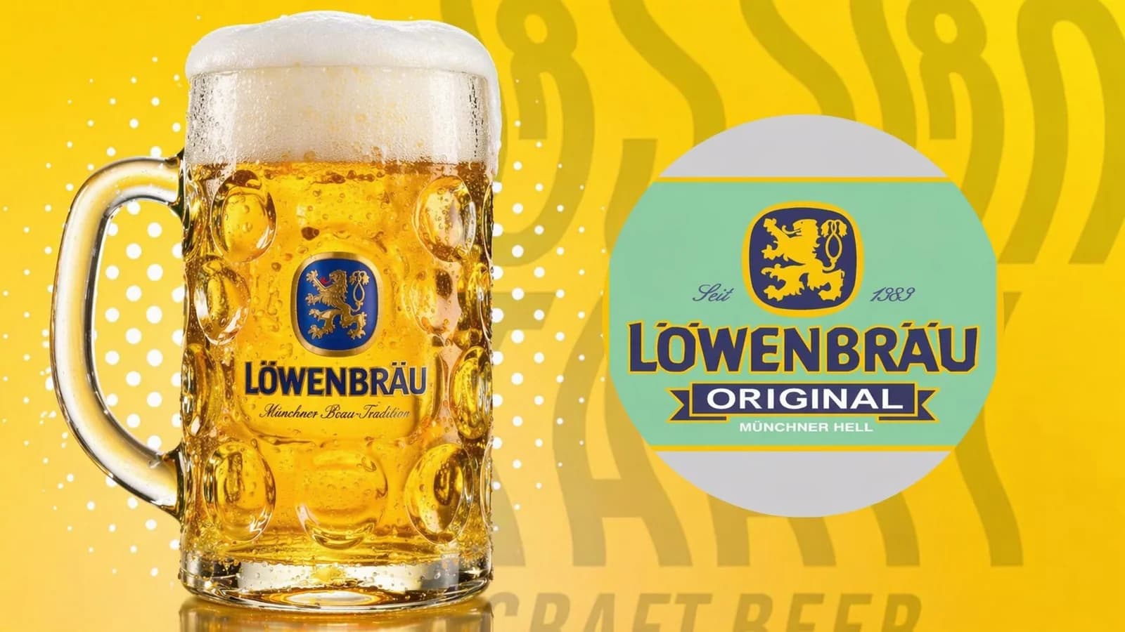 Löwenbräu — draft beer at Garrison, Batumi